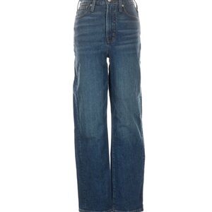 Madewell High-Rise Wide-Leg Jeans in Medium Blue Wash